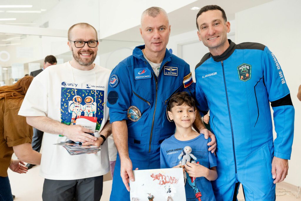 RIT08833-1024x683 Crianças em tratamento no INCA recebem visita de astronautas